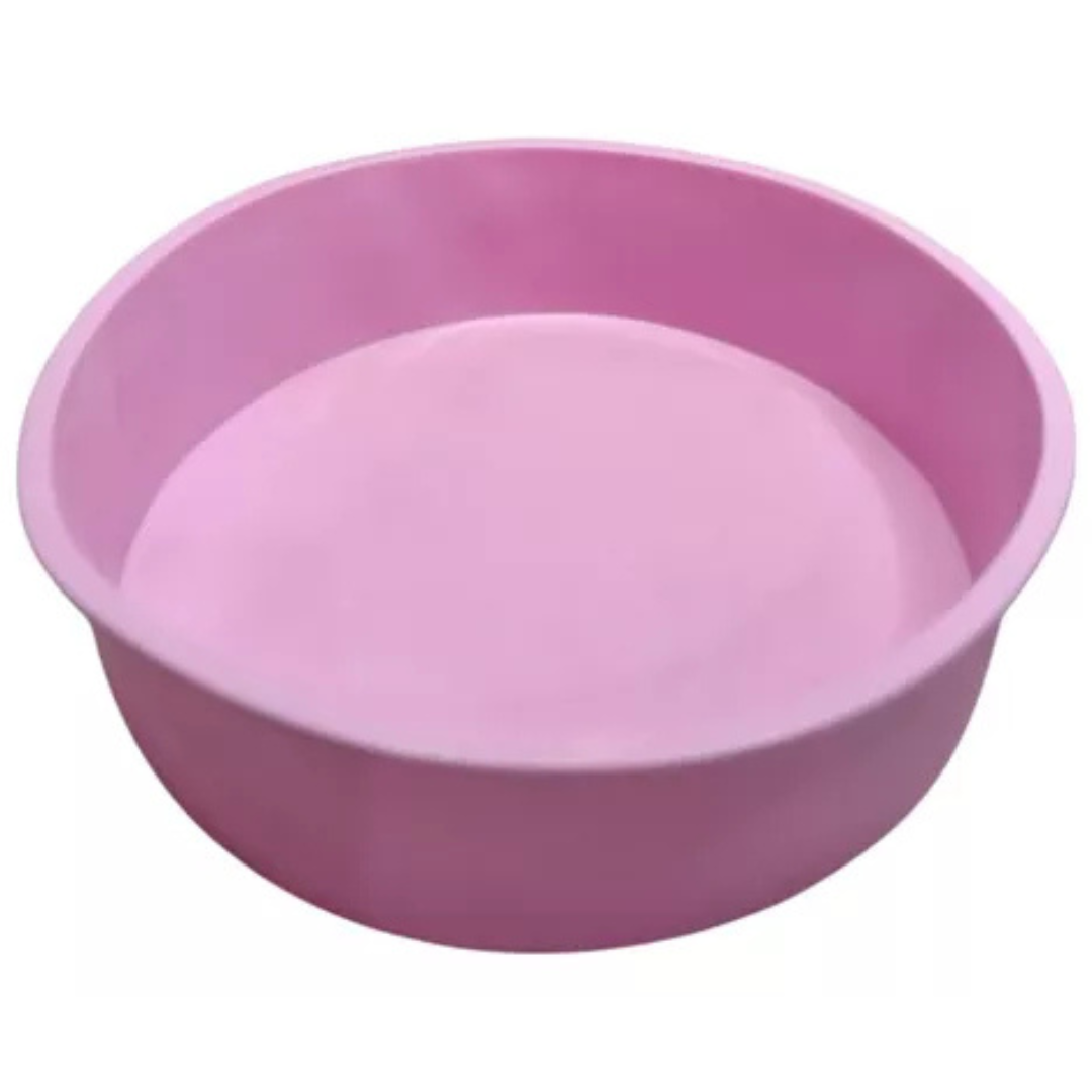 Set Molde Silicona Torta Redonda