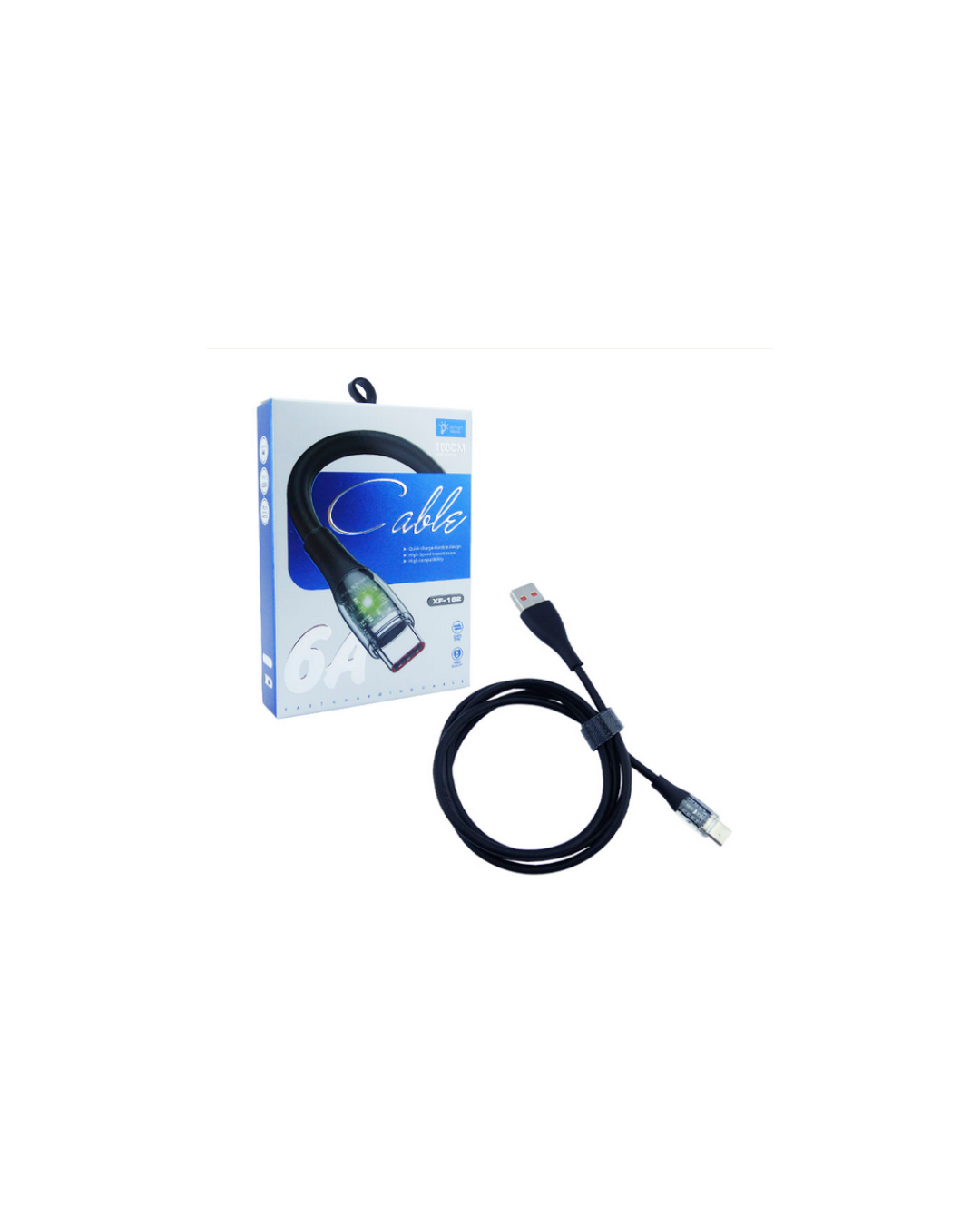 Cable USB A Type-C Con Luz