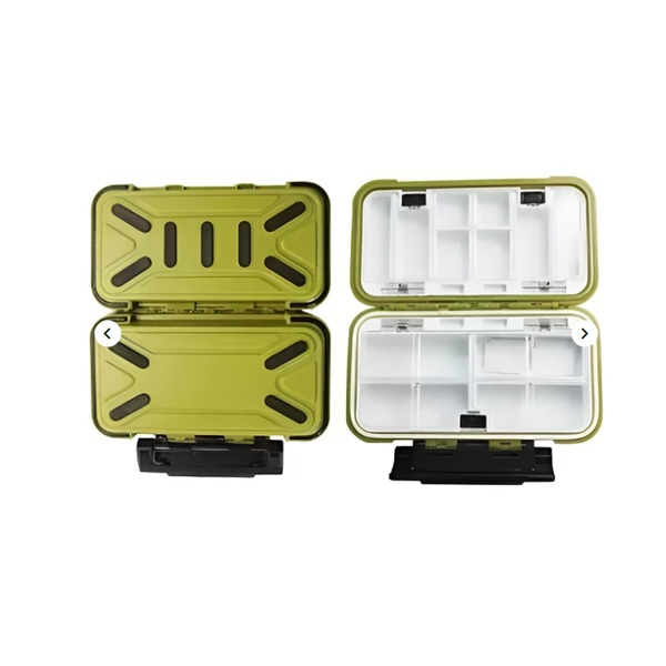 Caja mediana de accesorios para pesca