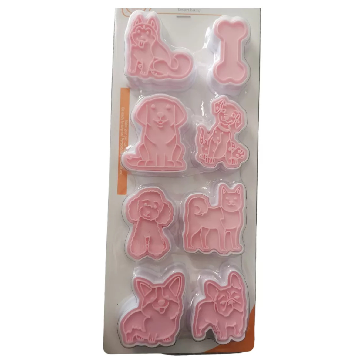 8 Cortadores Perritos Para Galletas