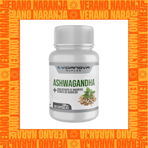 Ashwagandha + Magnesio 1000mg 60 CAPS