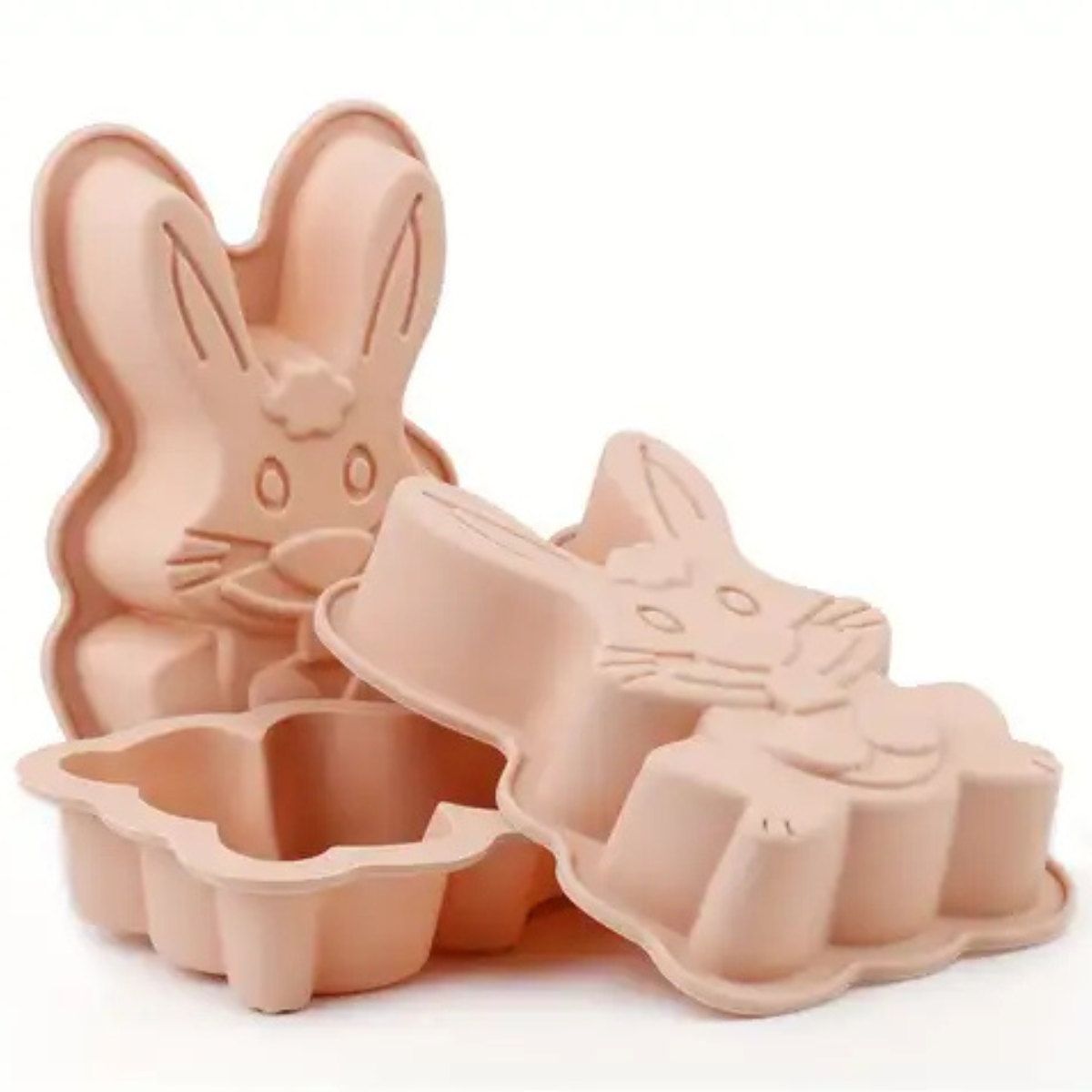 Molde Silicona Conejito Elegante