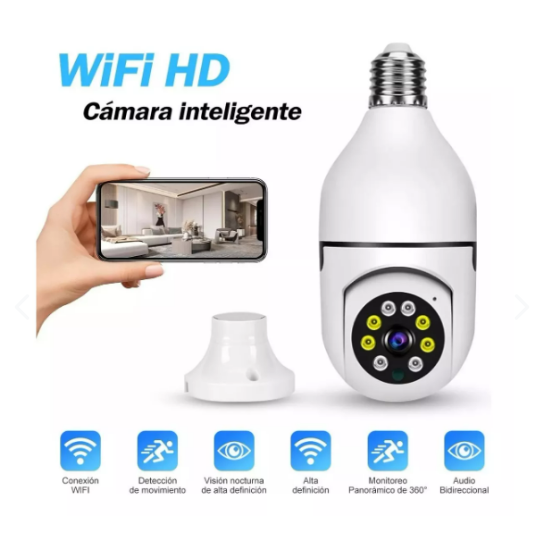 Camara Foco De Seguridad Hp con soquete