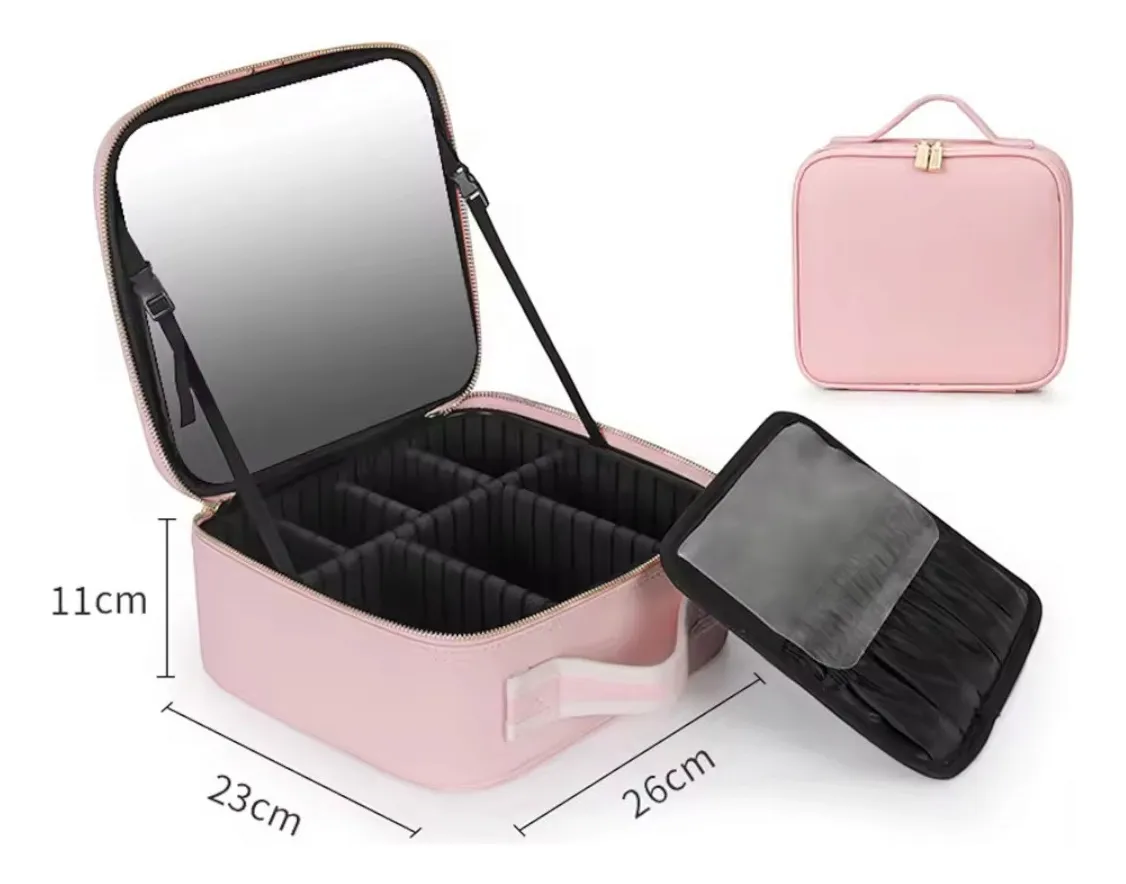 Miniatura 2 de Cosmetiquero Con Luz - Color: Negro