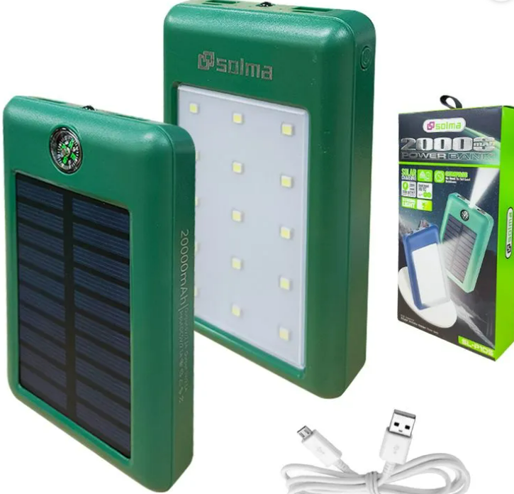 POWERBANK SOLAR BATERIA PORTATIL 20000