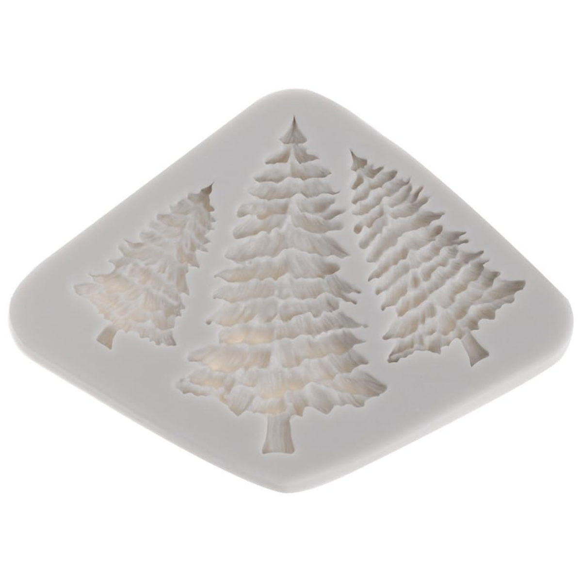 Moldes 3 Espacios Forma Pinos Navideños