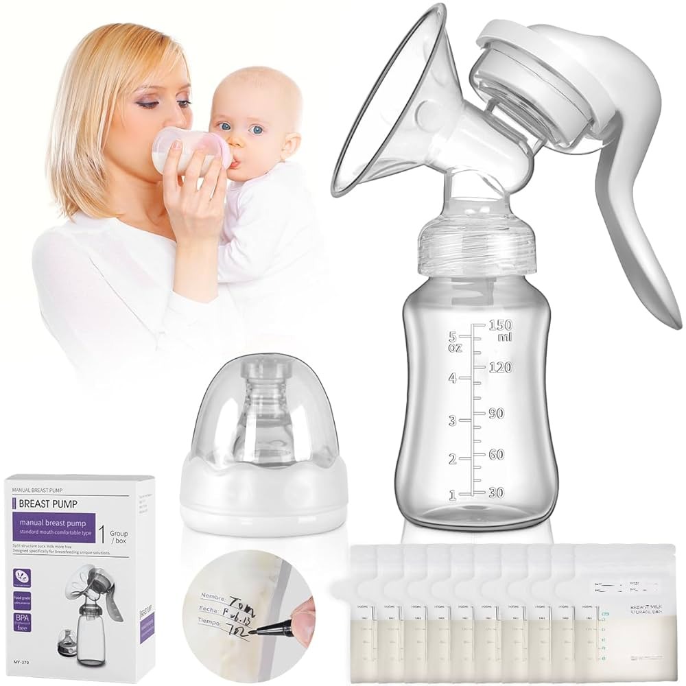 C- Extractor de leche individul portatil
