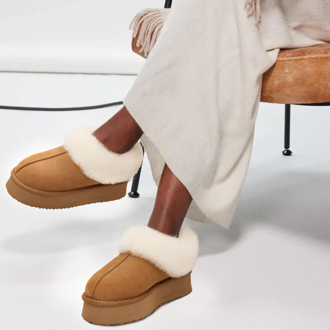 Miniatura 4 de Pantufla Botas Zapato Peludo Chiporro - COLOR: NEGRO, TALLA: 40-41