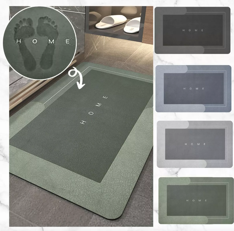 ALFOMBRA BAÑO ANTIDESLIZANTE ABSORBENTE