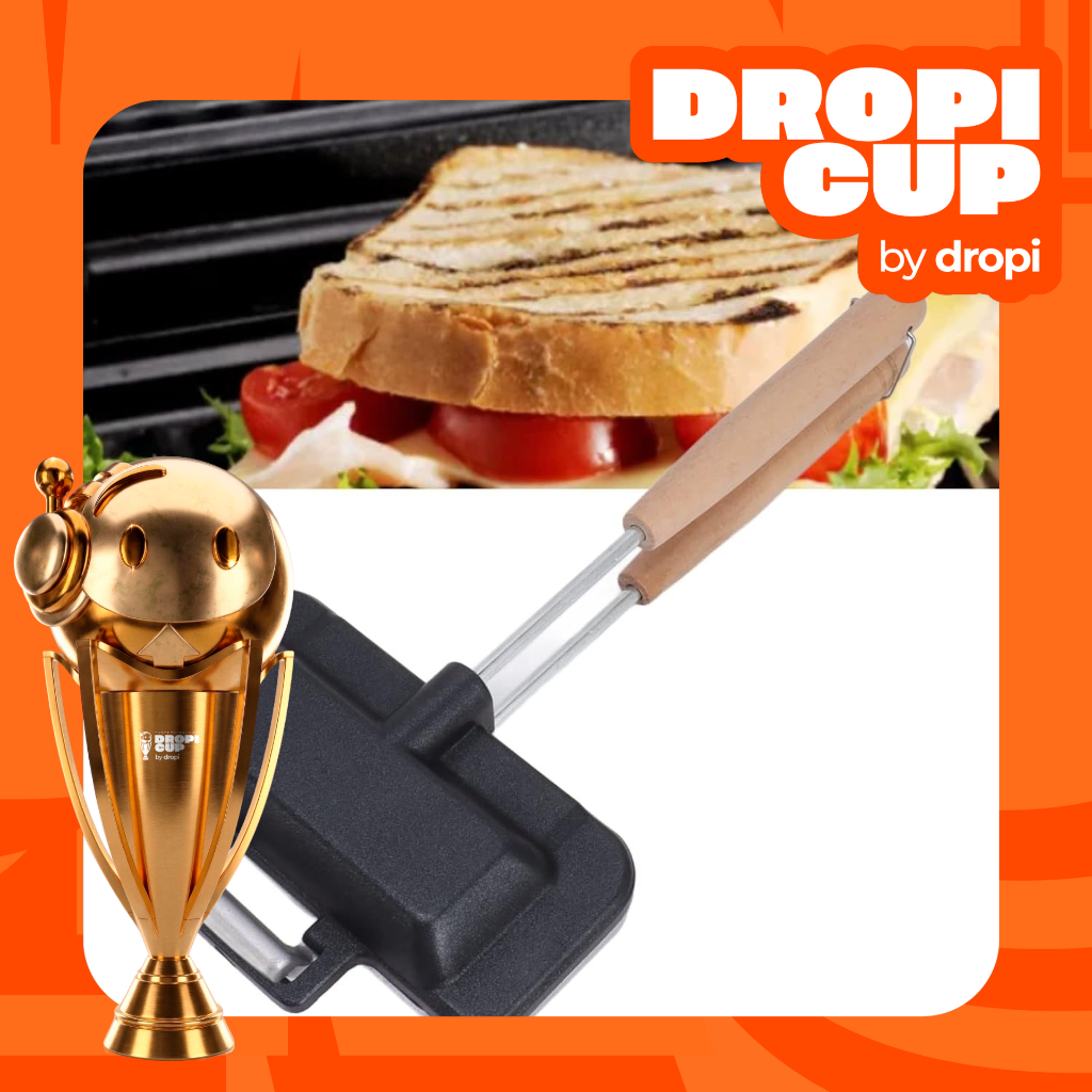 DROPI CUP SARTEN DOBLE CARA SANDWICHES