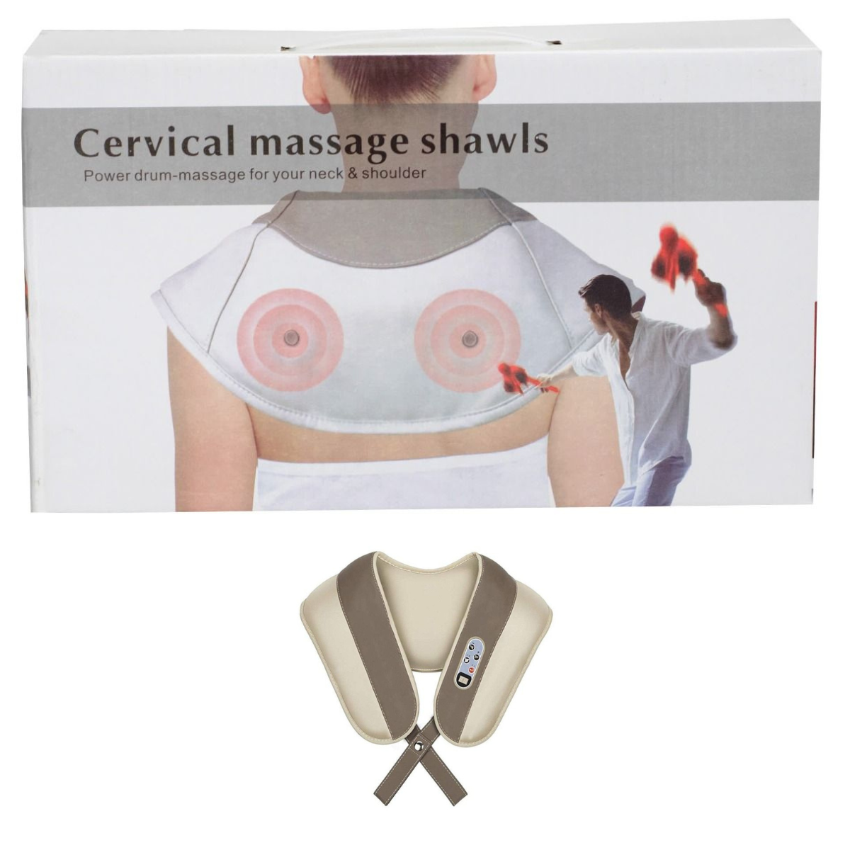 Masajeador de Cuello Antiestrés Shawls