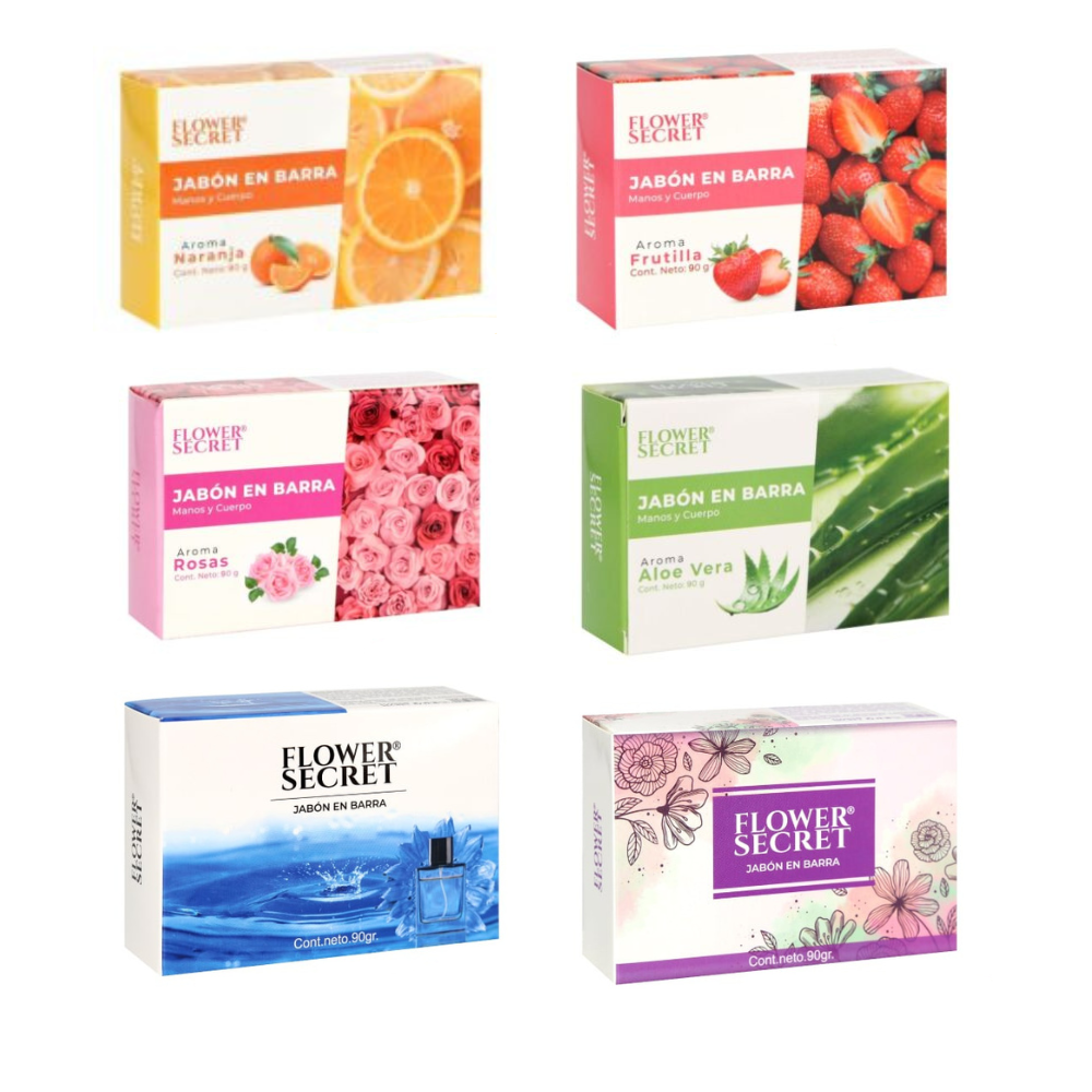 PACK JABON EN BARRA | AROMAS NATURALES