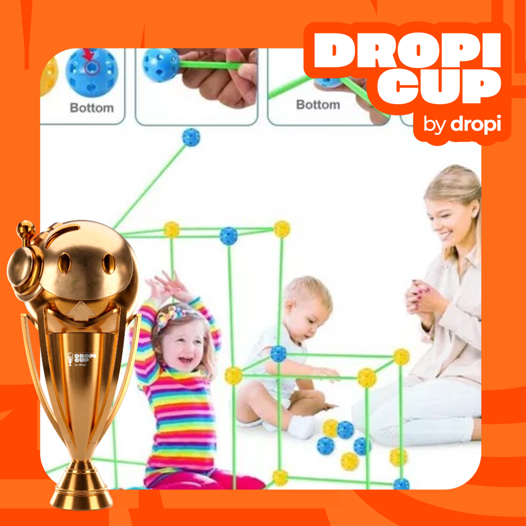 DROPI CUP KIT CONSTRUCCION PARA NIÑOS