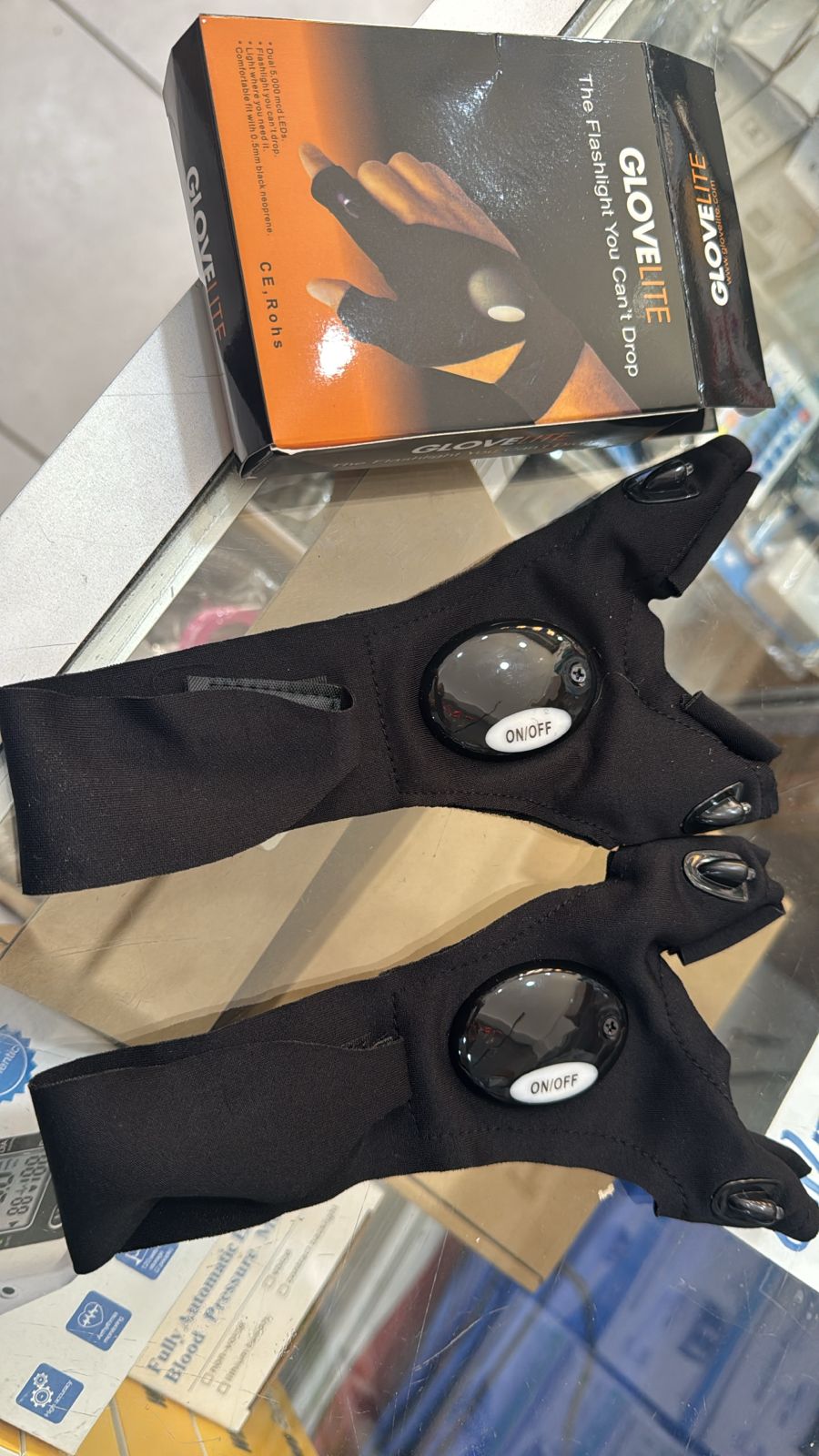 H - Pack puntero doble con luz - Par