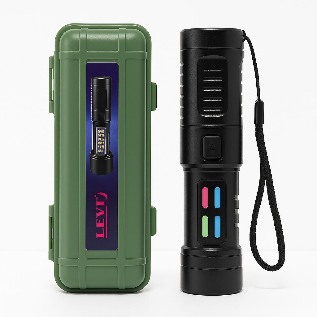 Linterna Led Recargable Multifuncion