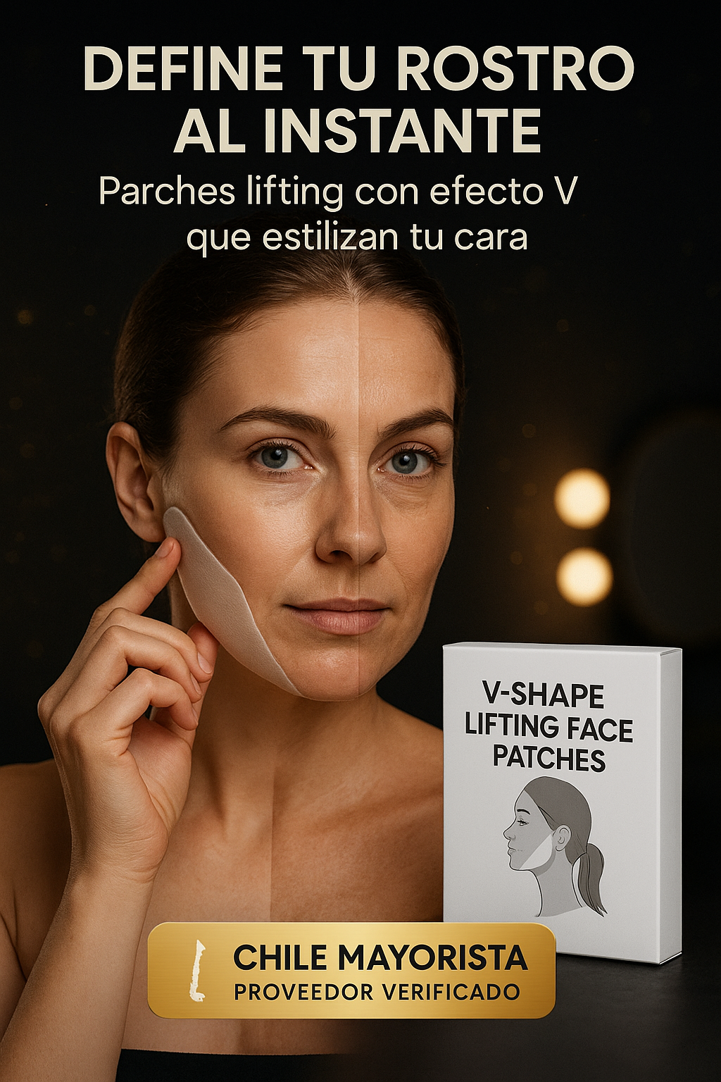 Parche Estiramiento Facial 💆♀️✨
