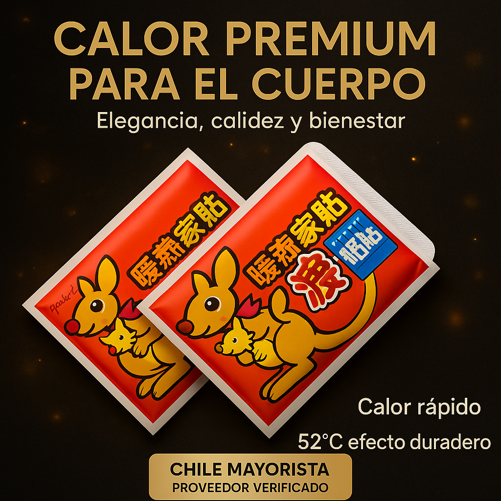 Parche de calor 🔥¡¡No sientas frio!!❄️