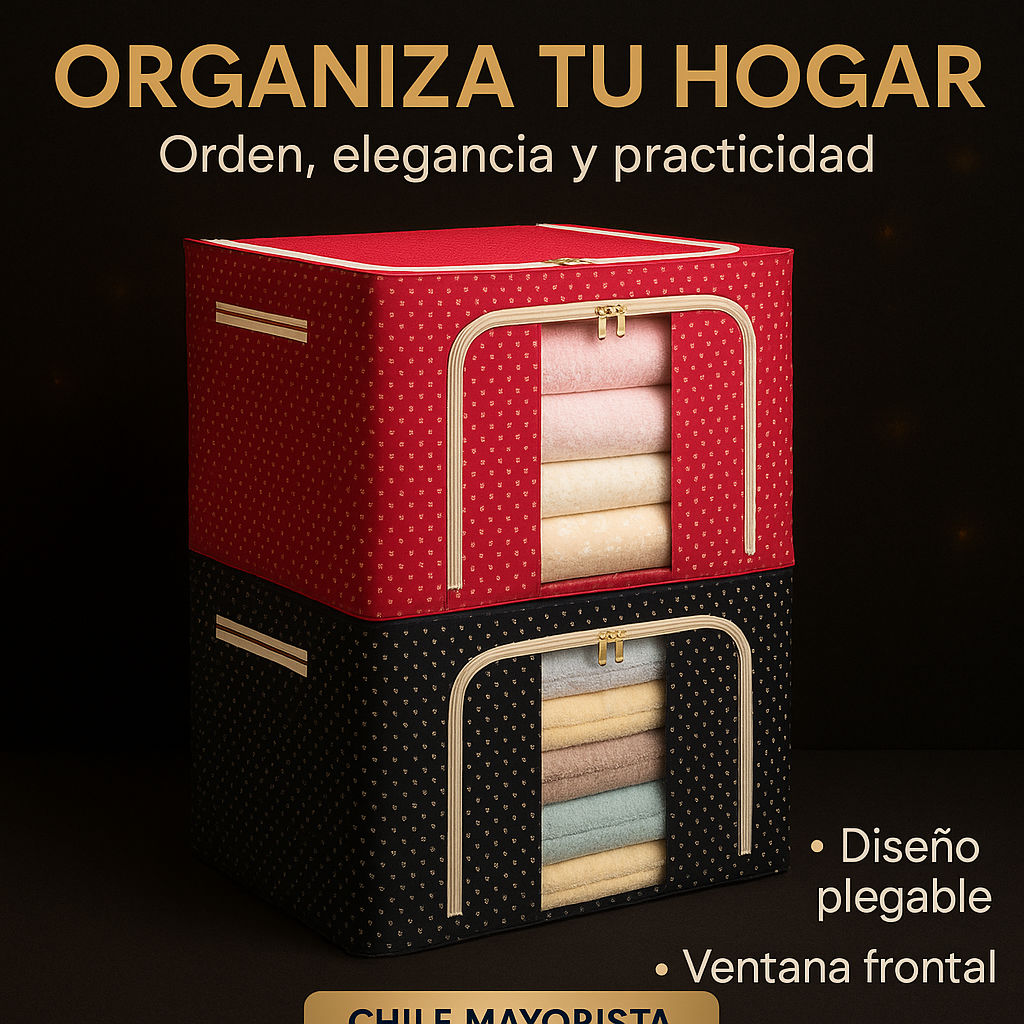 Cajas organizadoras 🧺 siempre ordenado✨