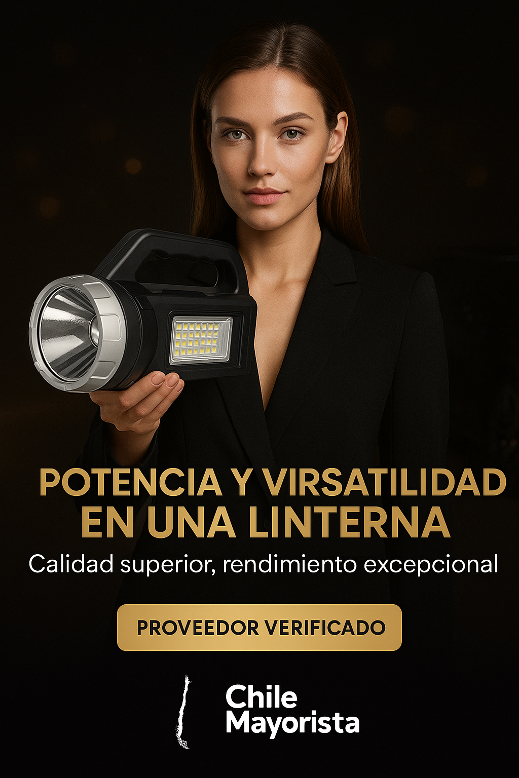 Linterna de mano 🔦 ¡Ilumina el Hogar!!✨