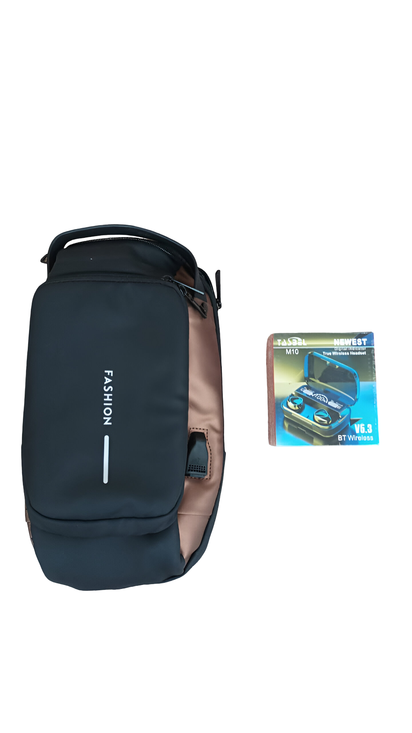 PACK/ BOLSO ANTI-ROBO+AUDIFONOS