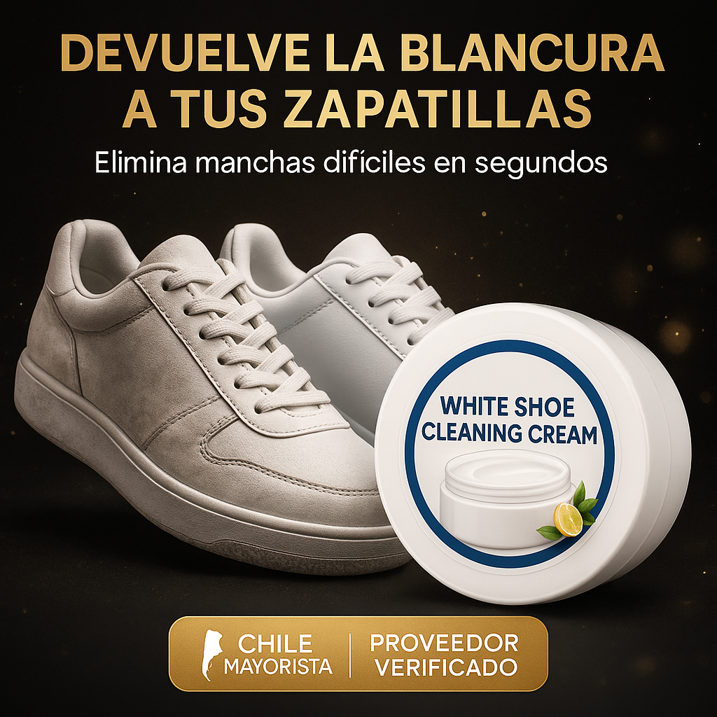 Crema limpiadora calzado 🧴🫧