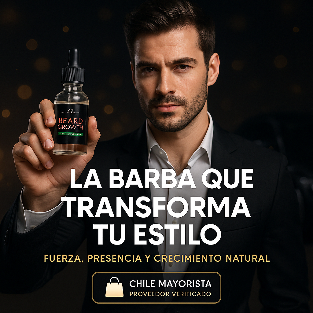 Serum de crecimiento para barba y pelo🧔