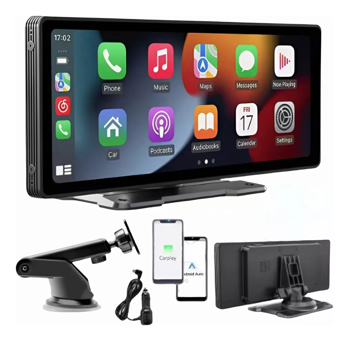Radio Portatil pantalla 10" carplay