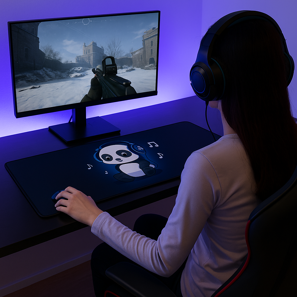 Mousepad Gamer XL Mapa Mundial 67