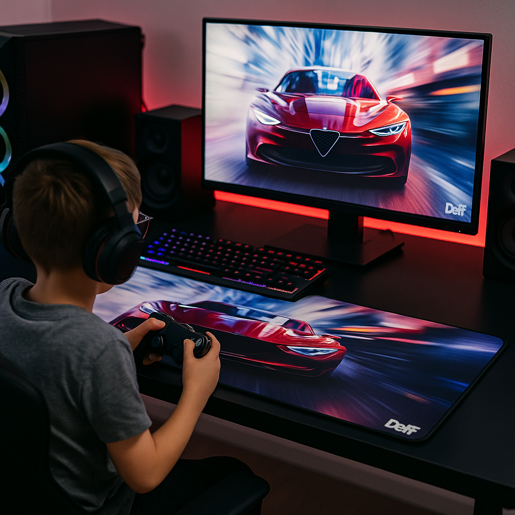 Mousepad Gamer XL Mapa Mundial 39