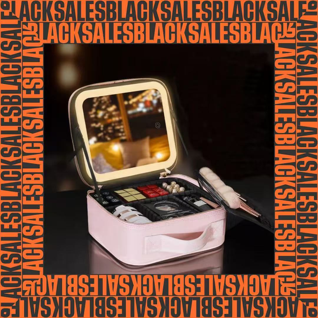 Caja de maquillaje luminosa