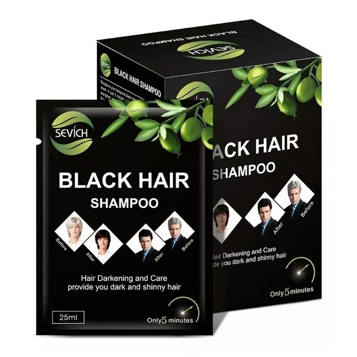 Shampoo Pinta Canas Negro 12unidad