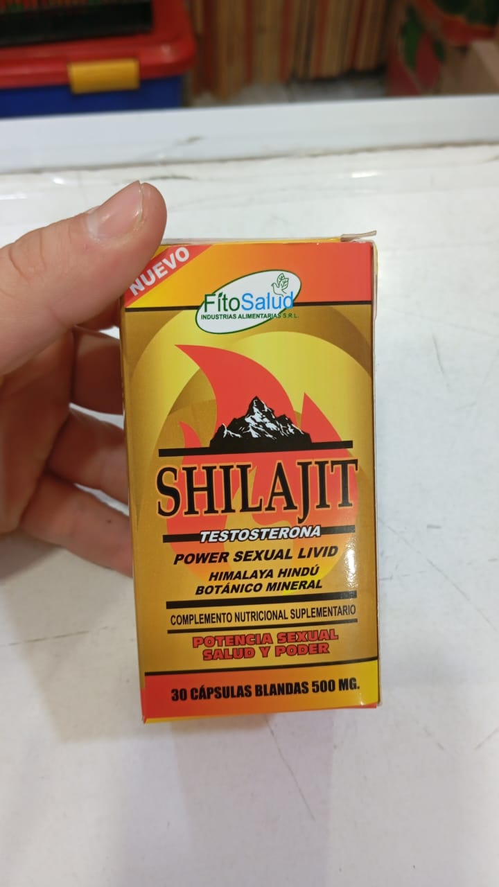 Shilajit testosterona