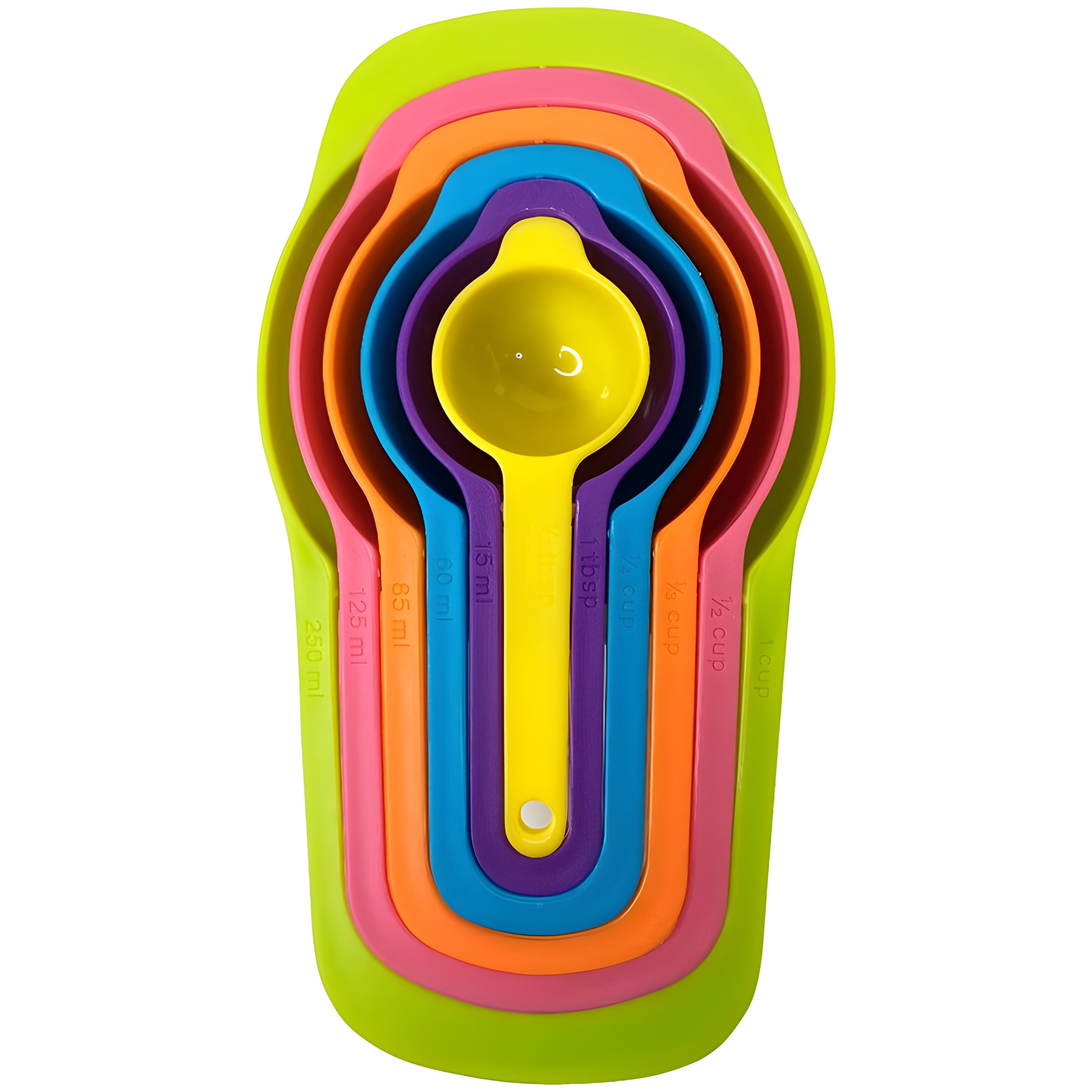Set de 6 Cucharas Medidoras para Cocina