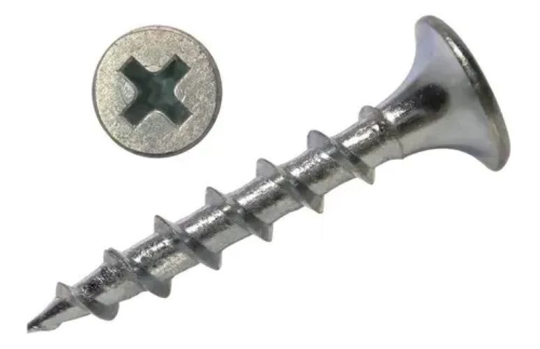 Tornillo Madera Crs Zn 6x 1 1/4 Pulgadas