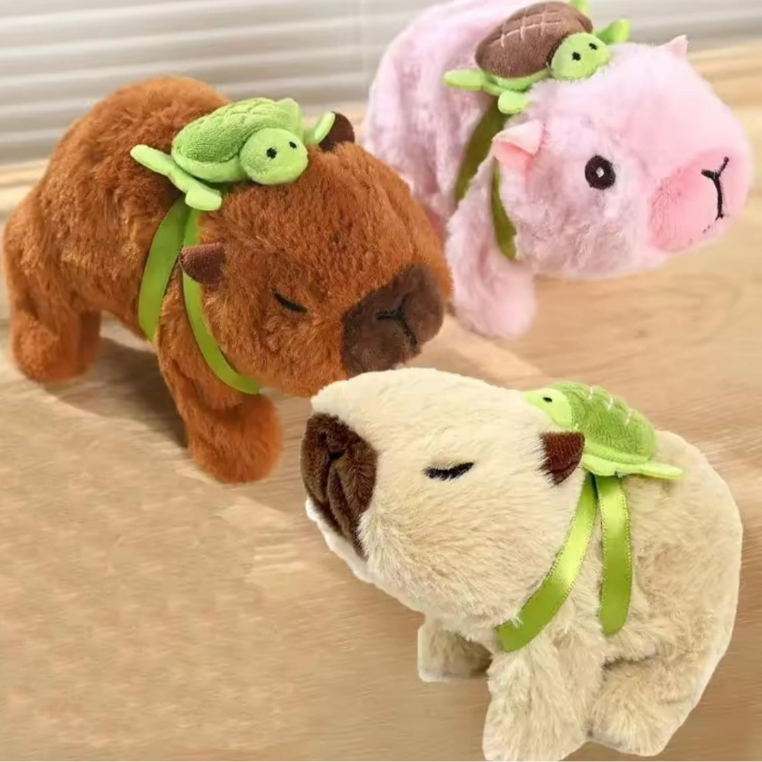 Capibara de Peluche que Camina