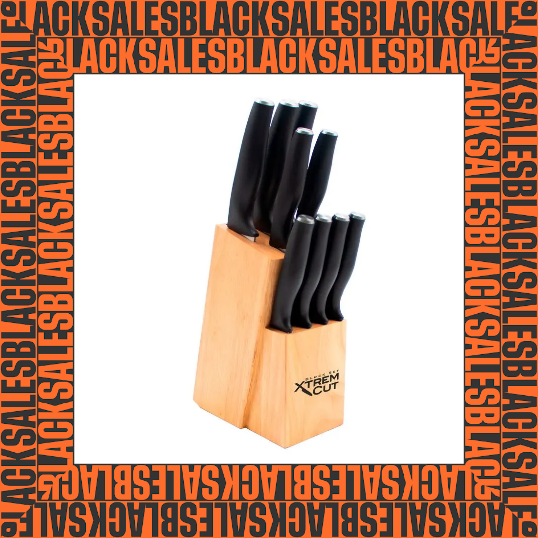 Xtrem Cut Block Set 10 pz c/ Afilador