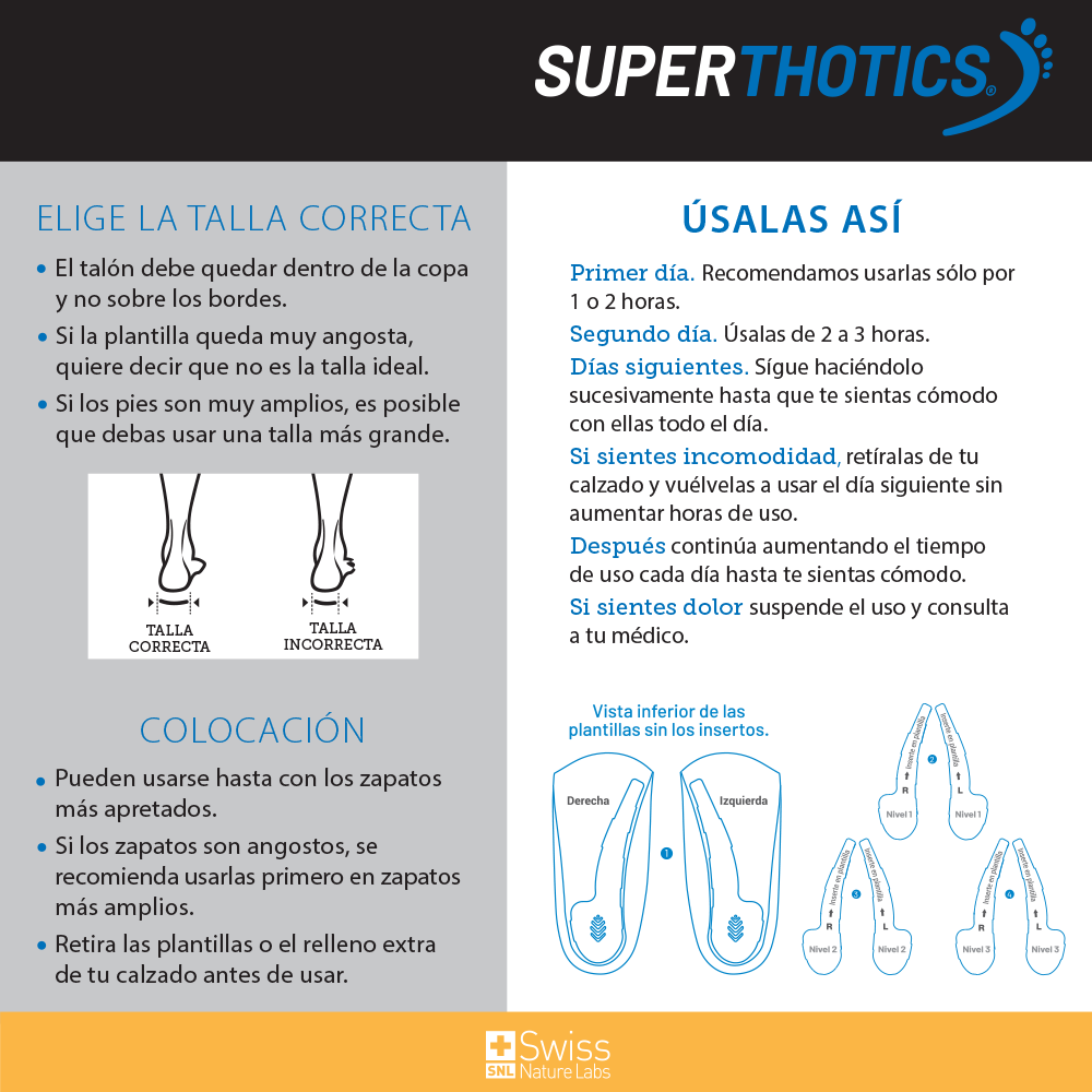 Miniatura 8 de Superthotics Plantillas Personalizables - SUPERTHOTICS: MUJER GRANDE