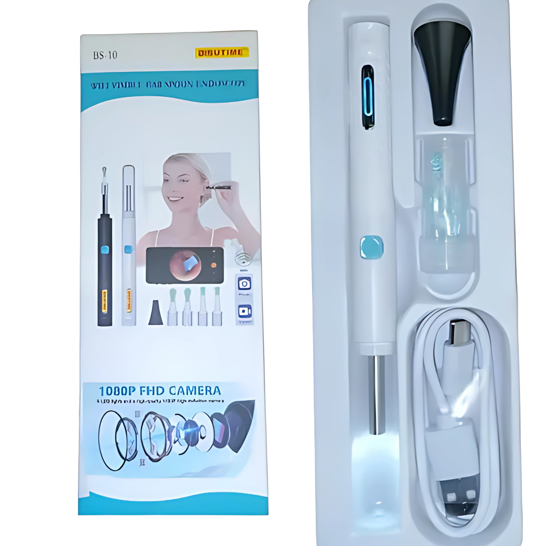 Kit Limpieza de Oídos con Cámara