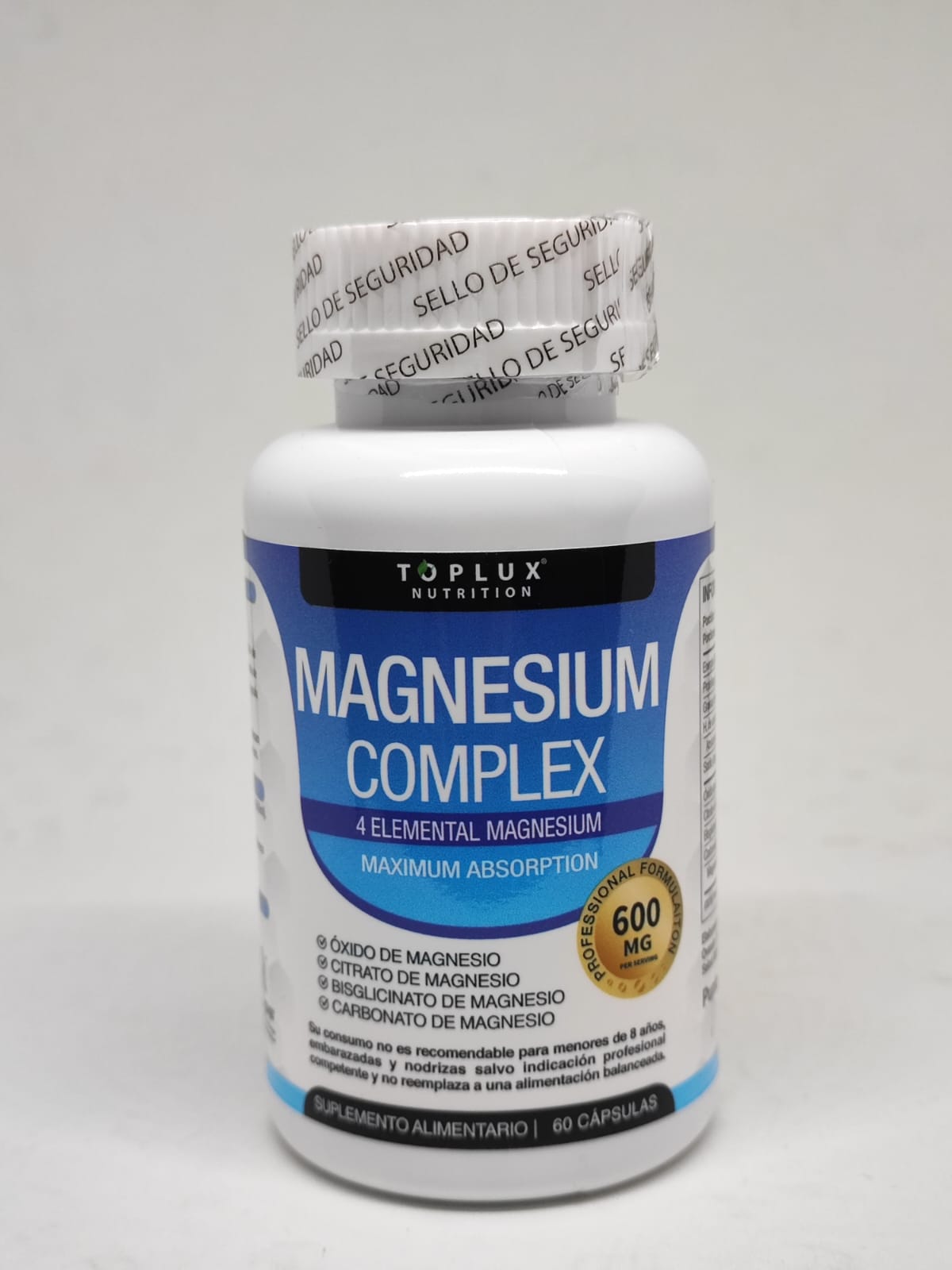MAGNESIO COMPLEX 600MG