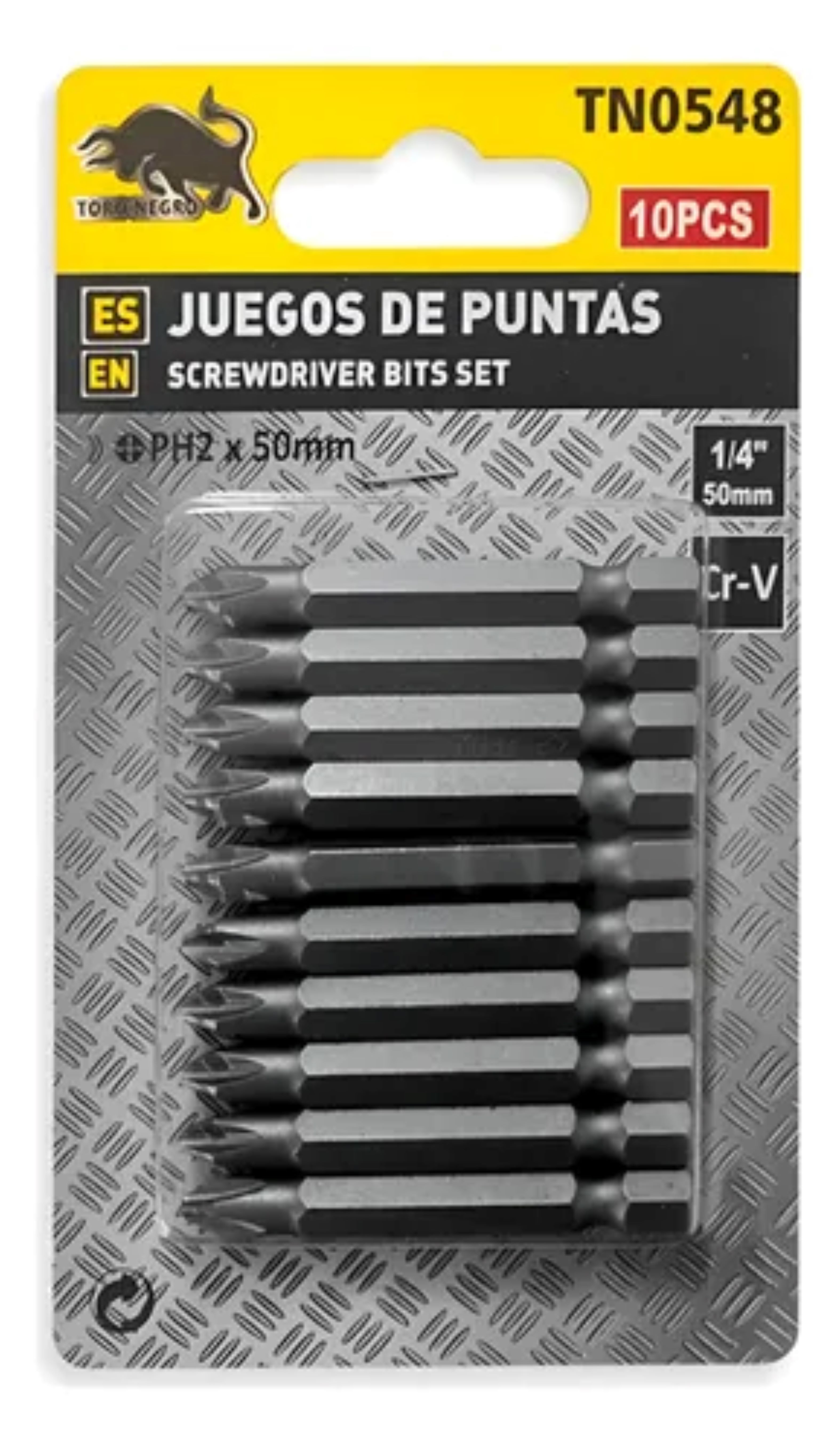 Puntas Phillips Ph2 Punta Mg Hex1/4 50mm