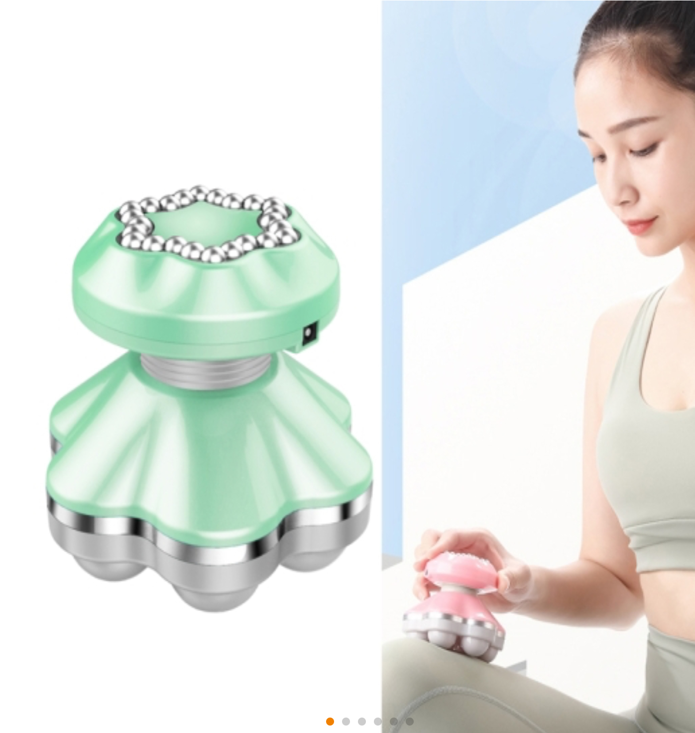 Mini masajeado vibrador USB