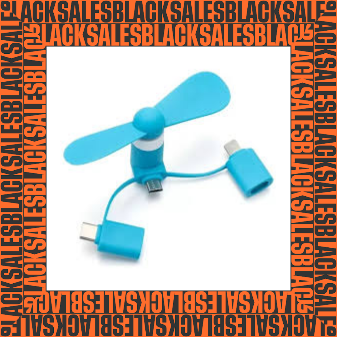 Ventilador mini USB 3 en 1