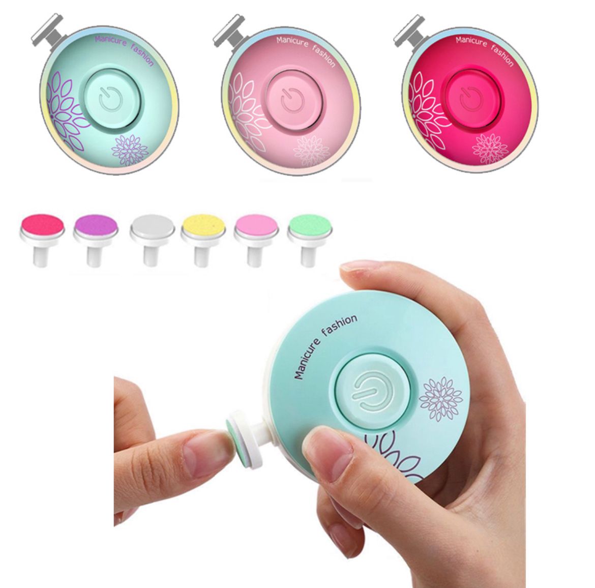 Corta Uñas Lima Eléctrica Para Bebes