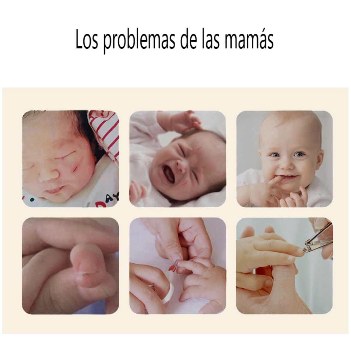 Corta Uñas Lima Eléctrica Para Bebes