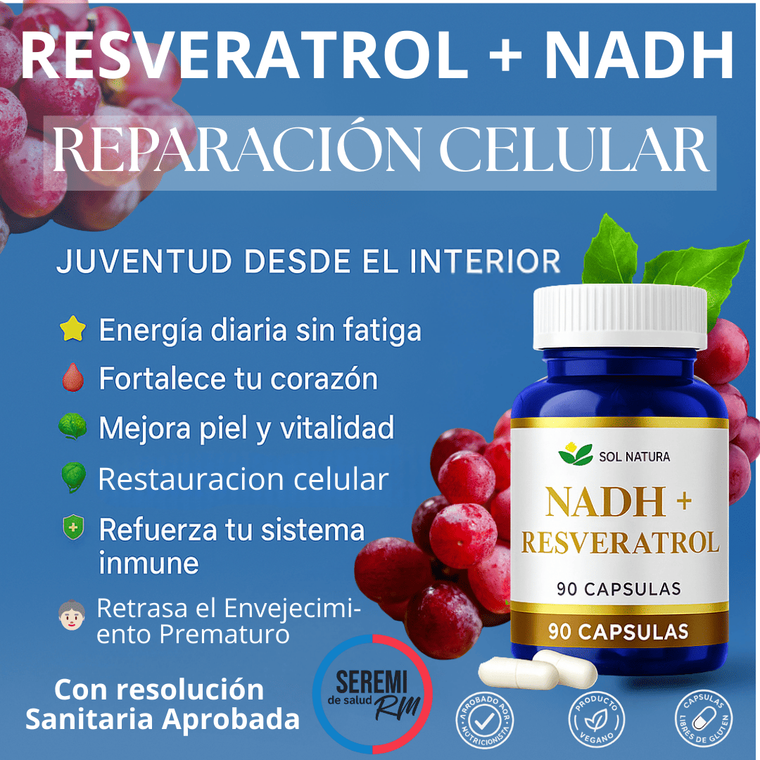 Resveratrol + nadh