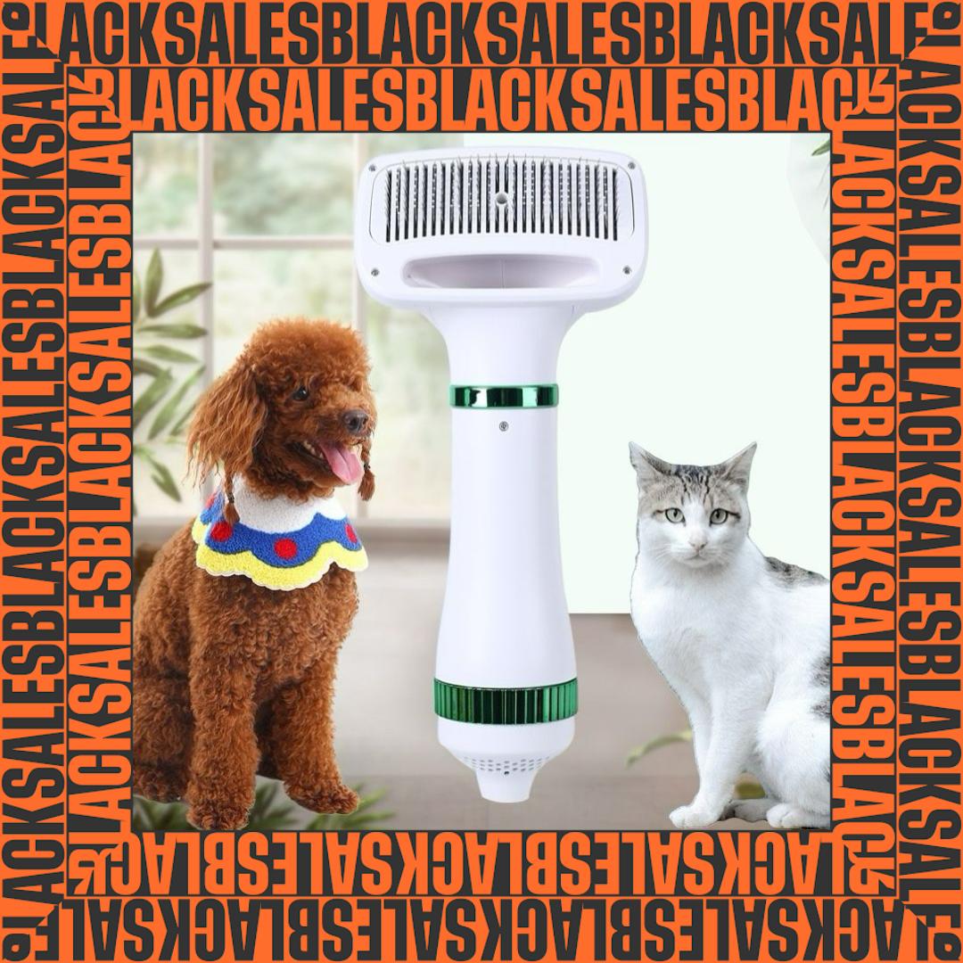 Cepillo Y Secador De Mascotas 2 En 1