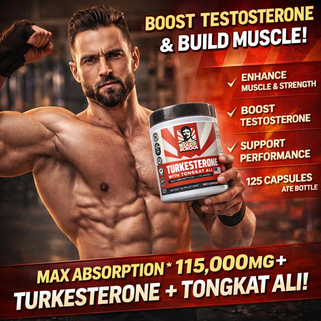 Turkesterone with Tongkat Ali