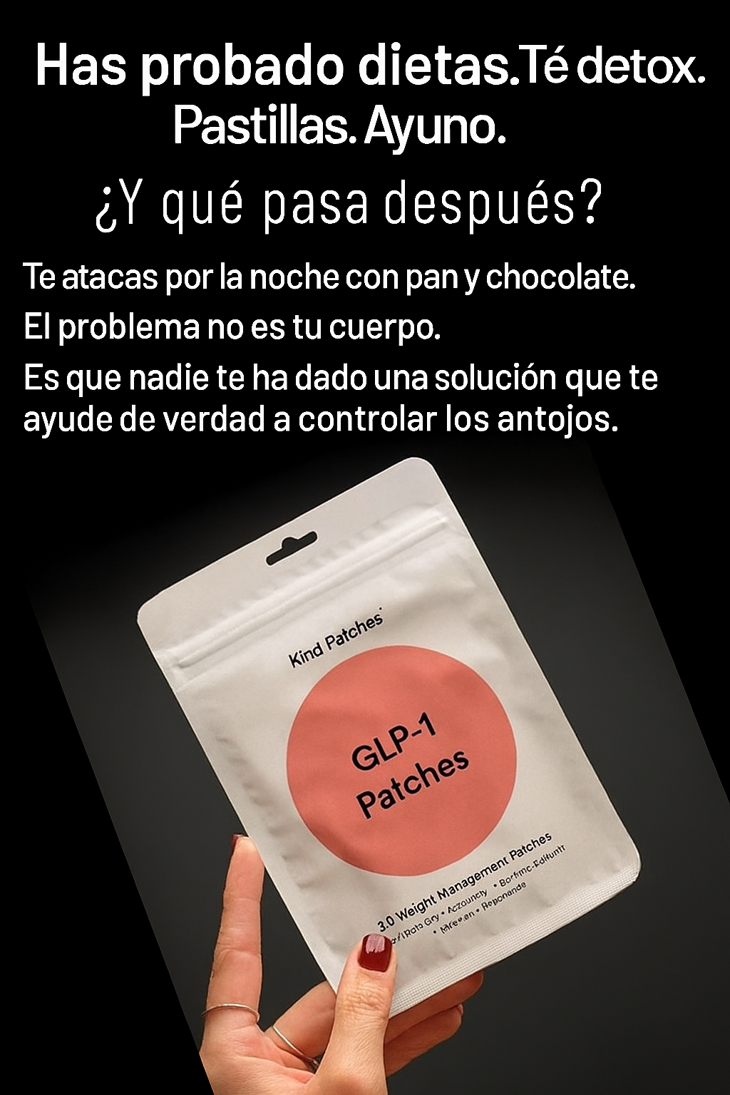 Parches GLP-1 Kind Patches - 30 días