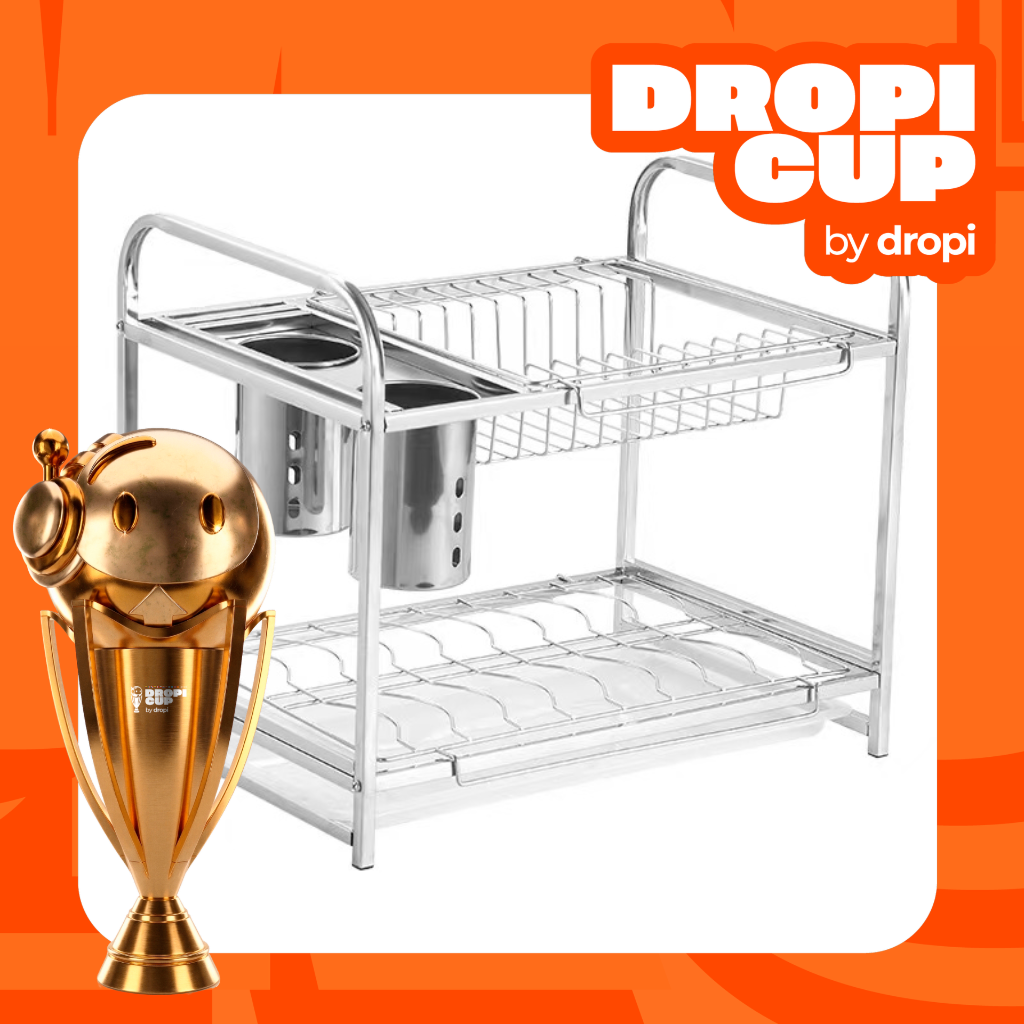 Rejilla de doble capa Dropi Cup.