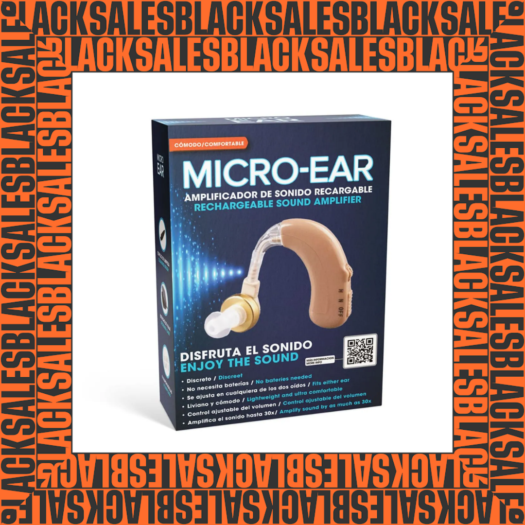 MicroEar Amplificador Auditivo x 2